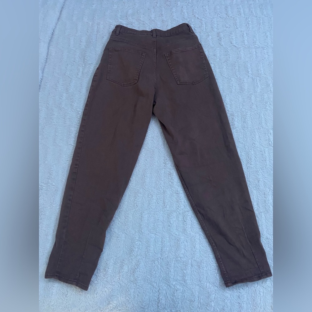 H&M Brown Jeans High Waist - Picture 2 of 4